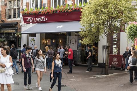 Pret A Manger Carnaby Street London