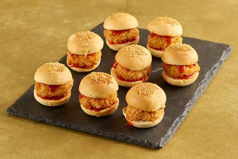 spicy chicken sliders