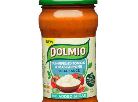 Dolmio no added suagr sauce, Tomato & Mascarpone