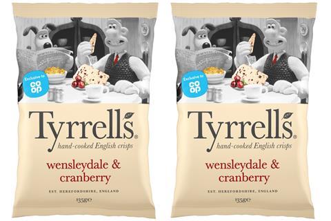 Tyrrells Wallace & Gromit crisps