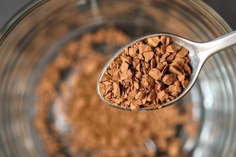 instant coffee granules