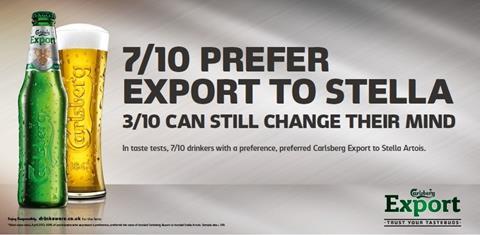Carlsberg Export ad