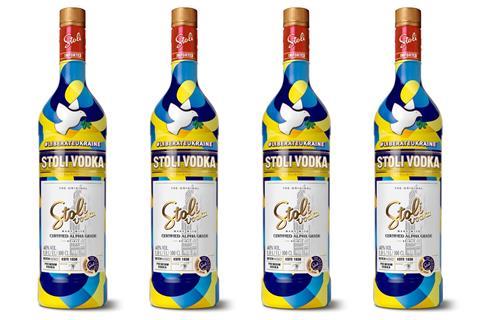 Stoli Ukraine limited-edition bottles