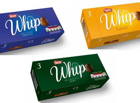 Nestle Whip range