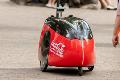 coca cola Robot alton towers