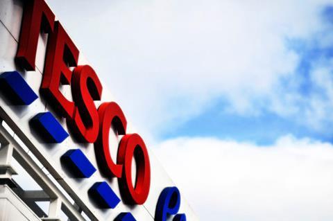 Tesco sign