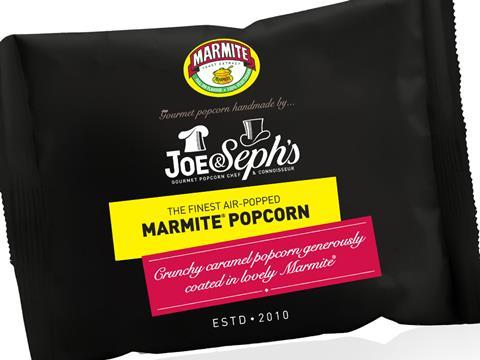 joe and sephs marmite popcorn