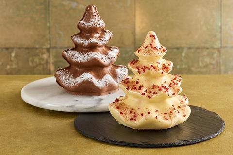 christmas tree desserts