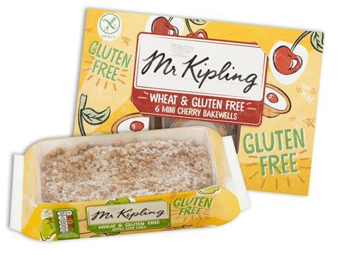 Mr Kipling free-from Apple loaf cake