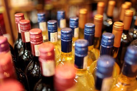 Wine bottles