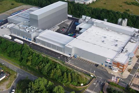 Aerial shot of £50m Telford expansion