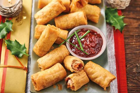 Christmas Dinner Spring Rolls 148g