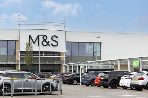 ms marks and spencer store sign