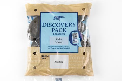 Seasonal Spuds Discovery Pack Violet Queen potatoes