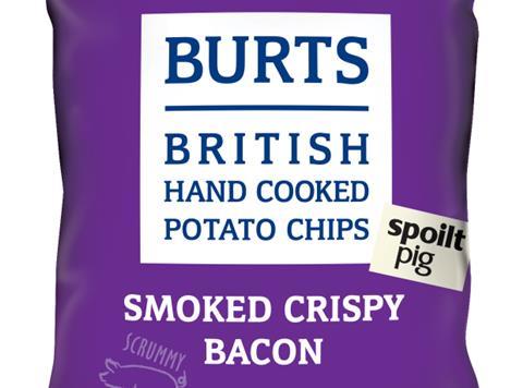 Burts Chips Smoked Crispy Bacon crisps