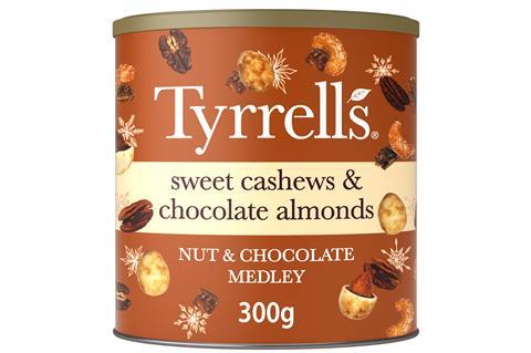 Tyrrells Sweet Nut Medley Sweet Caramel 300g