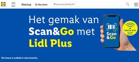 Lidl Plus Scan&Go Netherlands