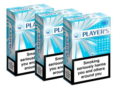 Imperial Tobacco unveils Player's Menthol