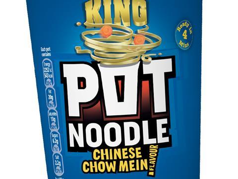 Pot Noddle chow mein
