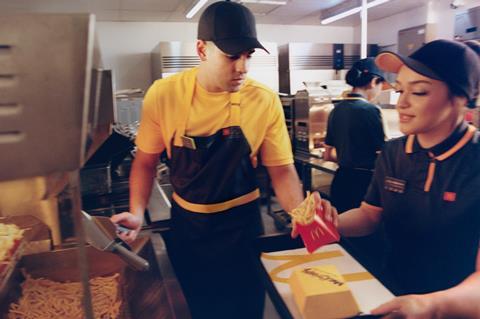 McDonald's young employees