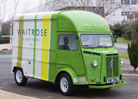 Waitrose coffee truck