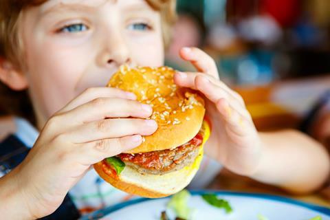 health junk fast food burger kid child
