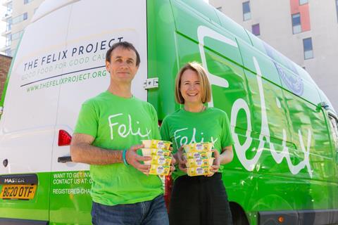 Hillary Graves & Dean Brown Buy One Give One Little Dish meal