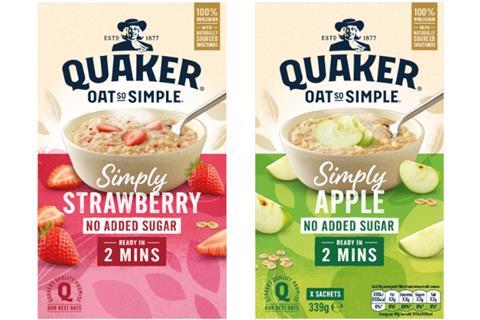 Quaker Oats Simply fruity duo