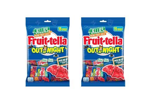 fruitella out at night halloween