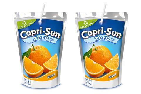 capri sun zero