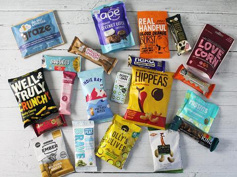 startup snacking brands