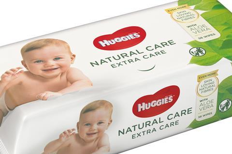 Huggies Natural Care Extra Care