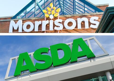 morrisons asda signs stores