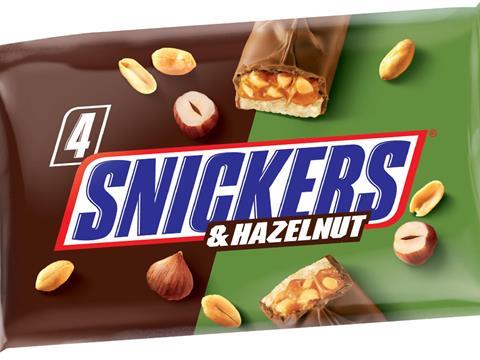 Snickers hazlenut