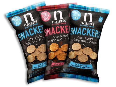 Nairn's gluten-free Snackers multipacks