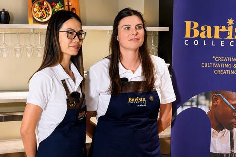 Sodexo Barista Collection apprentices