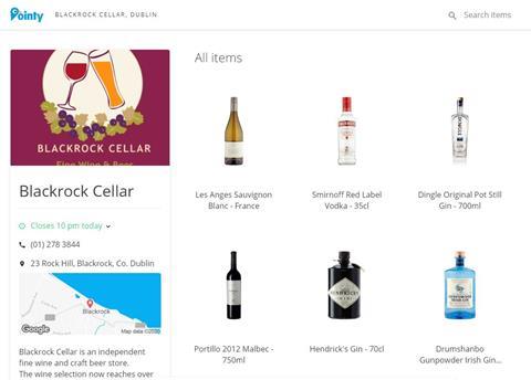 The Pointy page for Blackrock Cellar in Dublin