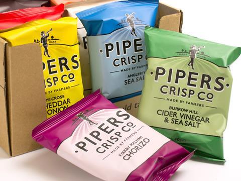 Pipers crisp box