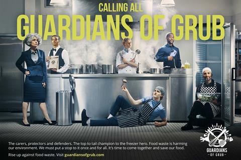 wrap guardians of grub food waste campaign