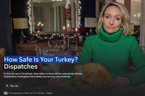 Is Bernard Matthews' turkey safe? C4 Dispatches documentary asks