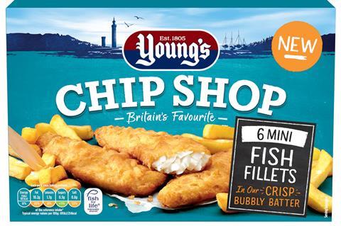 YOUNGS_Chip Shop_6 Mini Fish Fillets_FTD