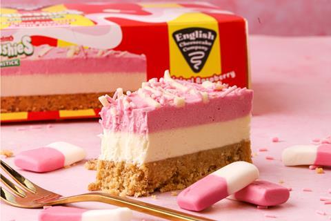 English Cheesecake Company - Squashies Drumstick Cheesecake created in collaboration with Swizzels - 1860x140