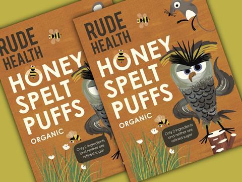 rude health honey spelt puffs