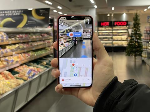 M&S takes AR wayfinding app trial public, News