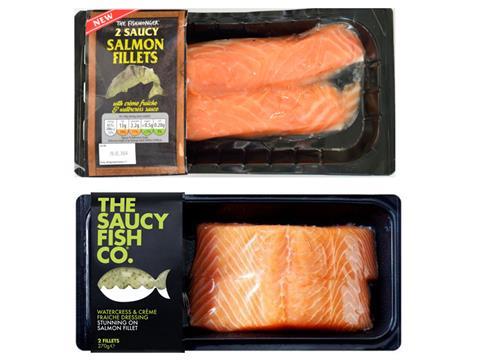 Aldi saucy salmon 2