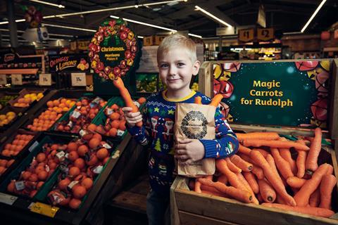 Morrisons Carrots for Rudolph