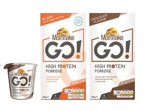 mornflake go protein porridge