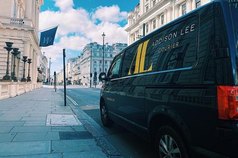 Addison Lee courier image - Pall Mall