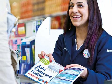 tesco clubcard staff