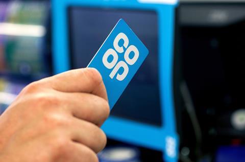 Co-op new membership card